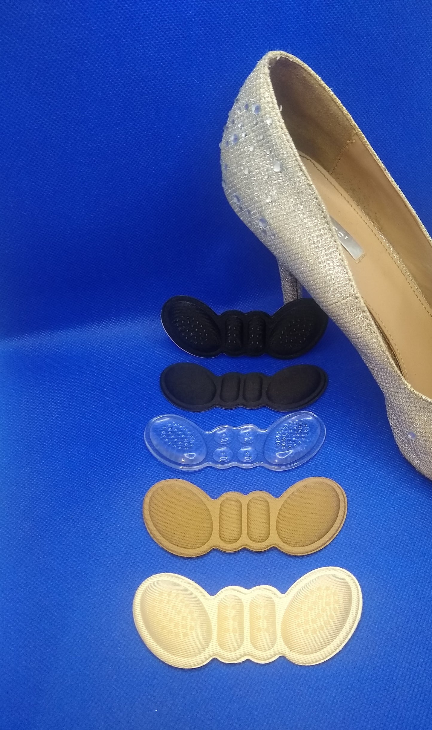 Adhesive back-of-heels comfort pads (1 pair)